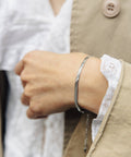 Silver Snake Chain Bracelet, Waterproof - KOLAB by Makers Quarter