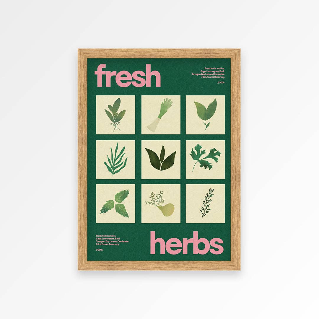 Fresh Herbs Print