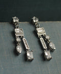 Sterling Silver Art Deco Chandelier Earrings - KOLAB by Makers Quarter