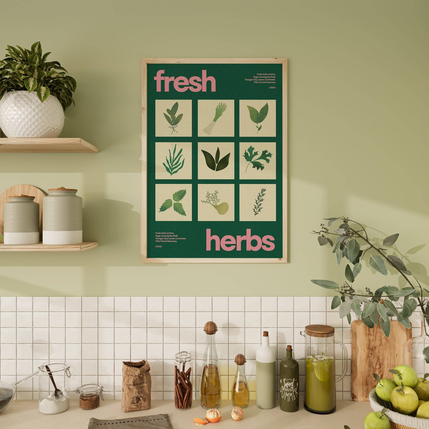 Fresh Herbs Print