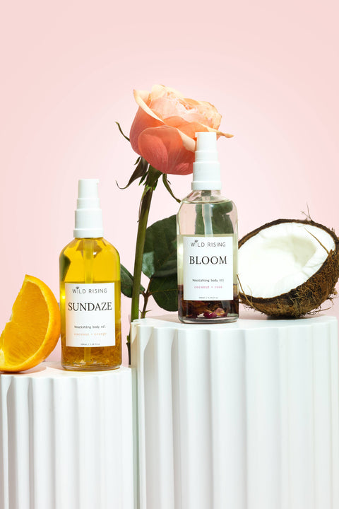 Calendula Infused Coconut & Orange Body Massage Oil