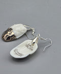 The Platinum Stone Earrings - KOLAB by Makers Quarter