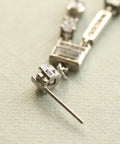 Sterling Silver Art Deco Chandelier Earrings - KOLAB by Makers Quarter