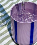 Atina Glassware - Lilac & Navy - KOLAB by Makers Quarter