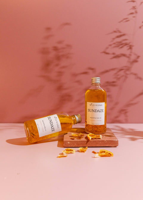 Calendula Infused Coconut & Orange Body Massage Oil