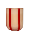 Atina Glassware - Pink & Red - KOLAB by Makers Quarter