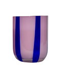 Atina Glassware - Lilac & Navy - KOLAB by Makers Quarter