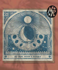 My Sun Moon and Stars Anniversary Valentines Birthday Card - KOLAB by Makers Quarter