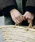 Gold Abstract Circle Ring, Waterproof - KOLAB by Makers Quarter