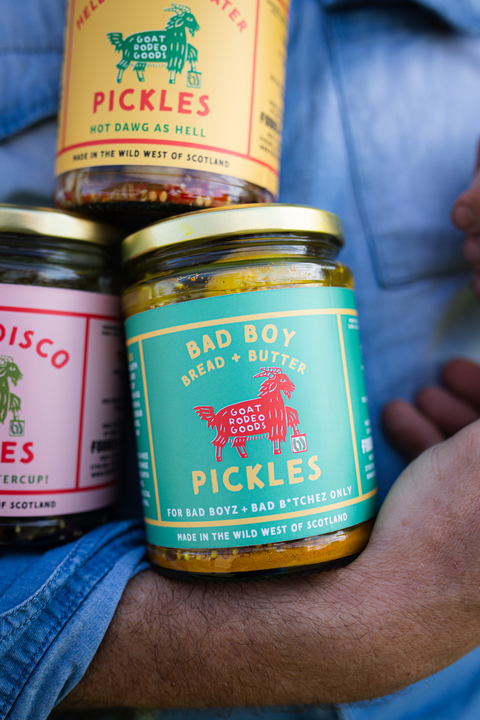 BAD BOY BREAD + BUTTER PICKLES - CASE PACK OF 6 - KOLAB by Makers Quarter