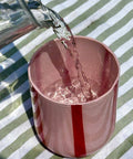 Atina Glassware - Pink & Red - KOLAB by Makers Quarter