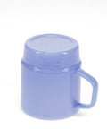 Stacking glass coffee cup 280ml - Milky blue - KOLAB by Makers Quarter