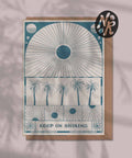 Keep on Shining A6 Just Because Well Done Greetings Card - KOLAB by Makers Quarter