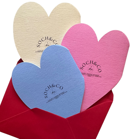 Happy Birthday cake heart card