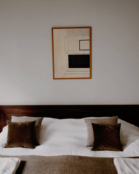 Modernist Pencil Study Art Print - KOLAB by Makers Quarter