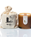 Big Amber Christmas Candle - KOLAB by Makers Quarter