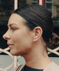 Gold Double Layer Huggie Hoop Earrings, Waterproof - KOLAB by Makers Quarter