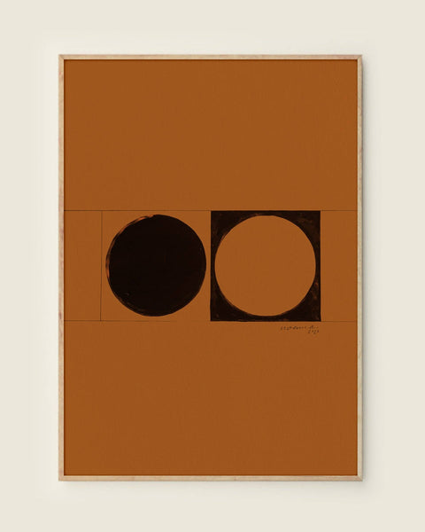 Perfect Circle Art Print - KOLAB by Makers Quarter