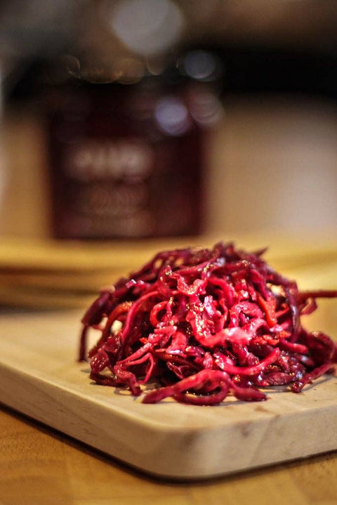 Pickled Slaw (Pickled Red Cabbage) - KOLAB by Makers Quarter