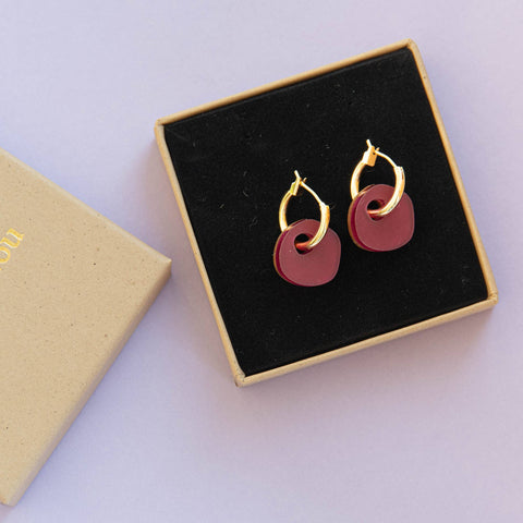 Surround Hoop Earrings 