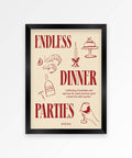 Endless Dinner Parties Print - KOLAB by Makers Quarter