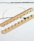 A3 Scalloped Maple Wall Print Hanger - KOLAB by Makers Quarter