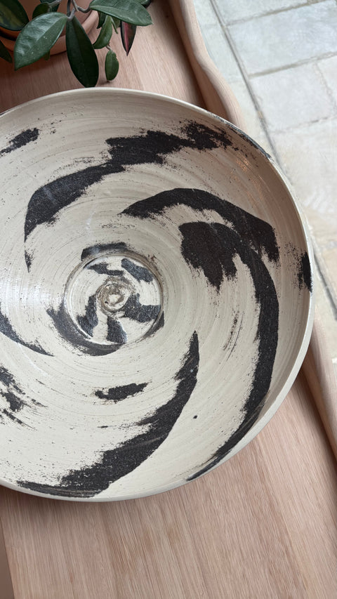 KOLAB Large Marble Serving Bowl