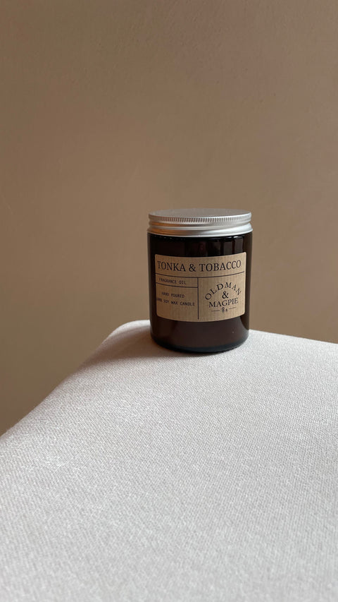 Tonka & Tobacco Candle