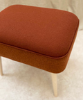 Wool Footstool : Tonal Sides - KOLAB by Makers Quarter