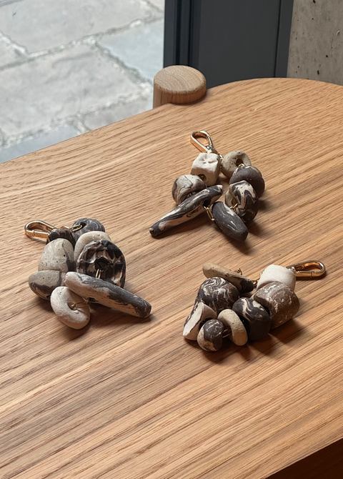 KOLAB Earth stone Bag Charms / Keyring