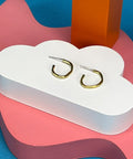 Mini Cloud Hoop Earrings - KOLAB by Makers Quarter