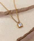 Everyday Mother of Pearl Rope Necklace - KOLAB by Makers Quarter