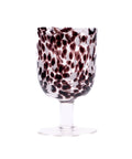 Red Wine Print Wine Glass - KOLAB by Makers Quarter