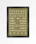 Coffee Guide Print - KOLAB by Makers Quarter