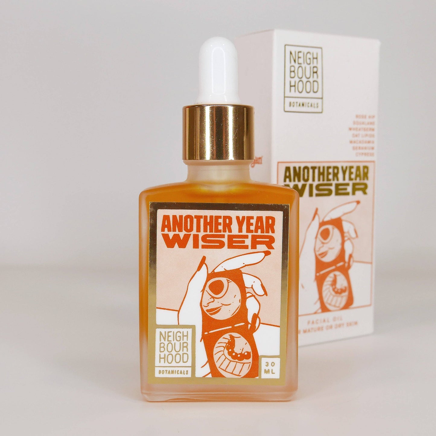 'Another Year Wiser' Nourishing Mature Skin Facial Oil, 30ml