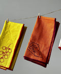 Linen Blend Napkins - Cheese (Set of 2) - KOLAB by Makers Quarter