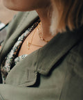 Gold T-Bar Chain Necklace, Waterproof - KOLAB by Makers Quarter