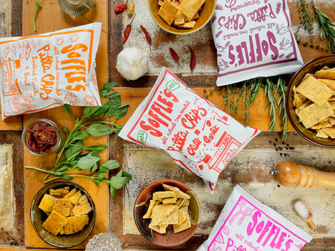 Chilli & Garlic Mild Share Pitta Chips (9 x 165g)