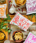 Sundried Tomato & Basil Classic Pitta Chips (15 x 60g) - KOLAB by Makers Quarter