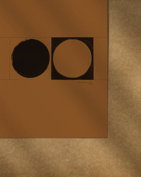 Perfect Circle Art Print - KOLAB by Makers Quarter