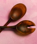 NEW Salad Servers - Amber Set - KOLAB by Makers Quarter