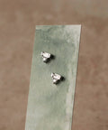 Art Deco Crystal Pyramid Sterling Silver Stud Earrings - KOLAB by Makers Quarter