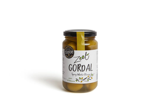 GREAT TASTE WINNER SPICY GORDAL OLIVES 210G