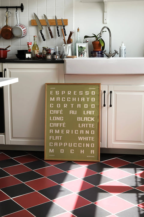 Coffee Guide Print - KOLAB by Makers Quarter