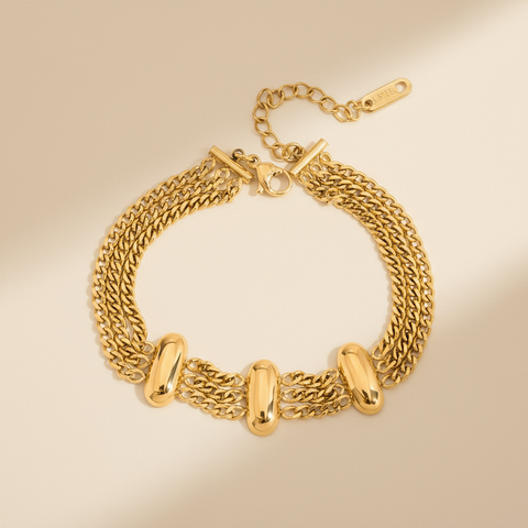 Noa Bracelet 18k Gold Plated Waterproof Jewellery Gift Box