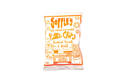 Sundried Tomato & Basil Classic Pitta Chips (15 x 60g)