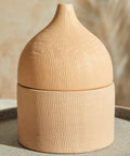 Marrakesh: Rounded Sandstone Candle - Myrrh & Tonka - KOLAB by Makers Quarter