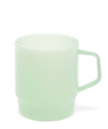 Stacking glass coffee cup 280ml - Mint green - KOLAB by Makers Quarter