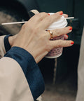 Gold Fluid Band Ring, Waterproof - KOLAB by Makers Quarter