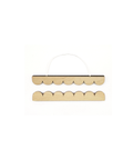 A4 Scalloped Maple Wall Print Hanger - KOLAB by Makers Quarter